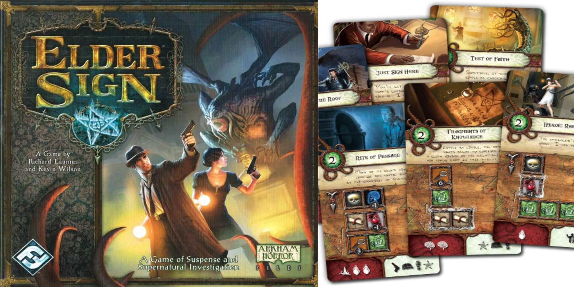 Elder Sign box art and cards